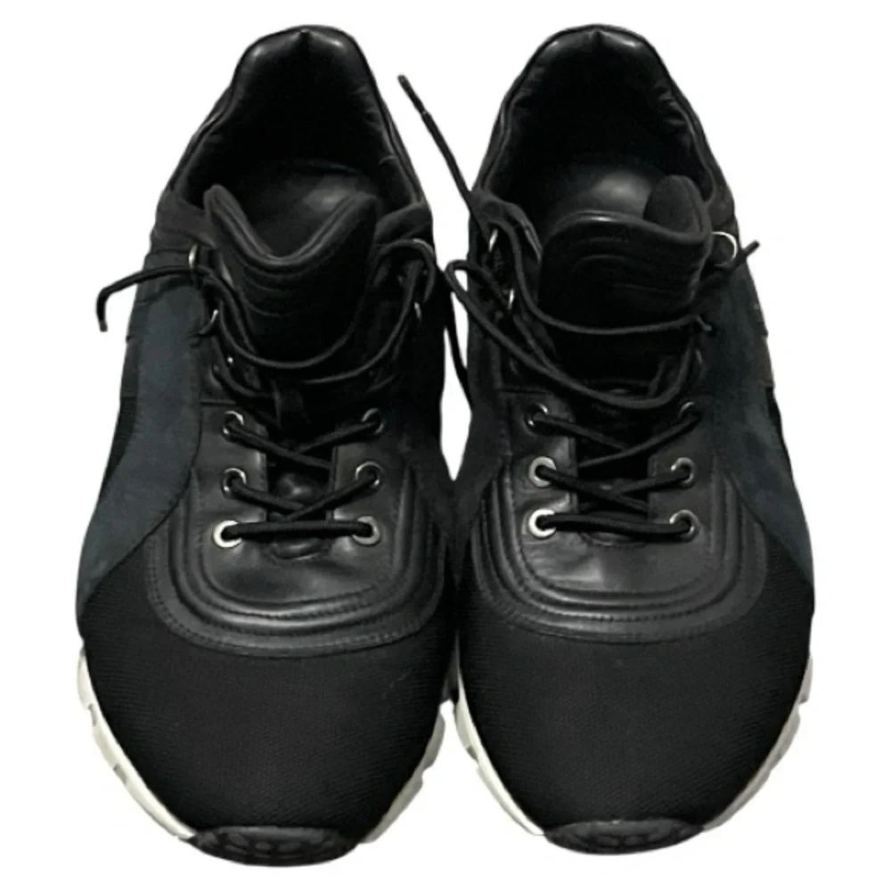 Salvatore Ferragamo Black and Gray Sneakers - Picture 7 of 12